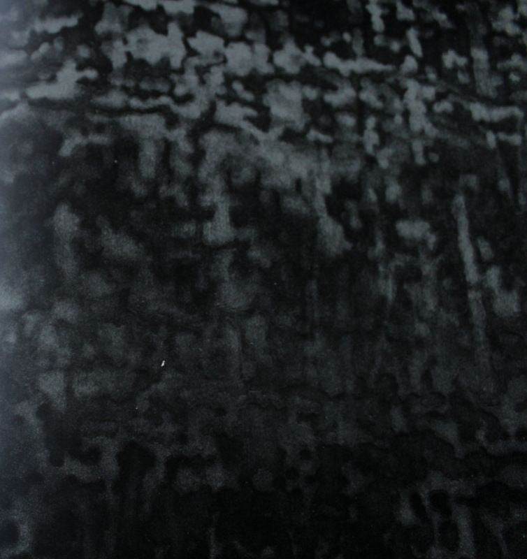 Black Abstract Crushed Velvet Fabric by the Yard - 118 Inch Wide Fabrics Star
