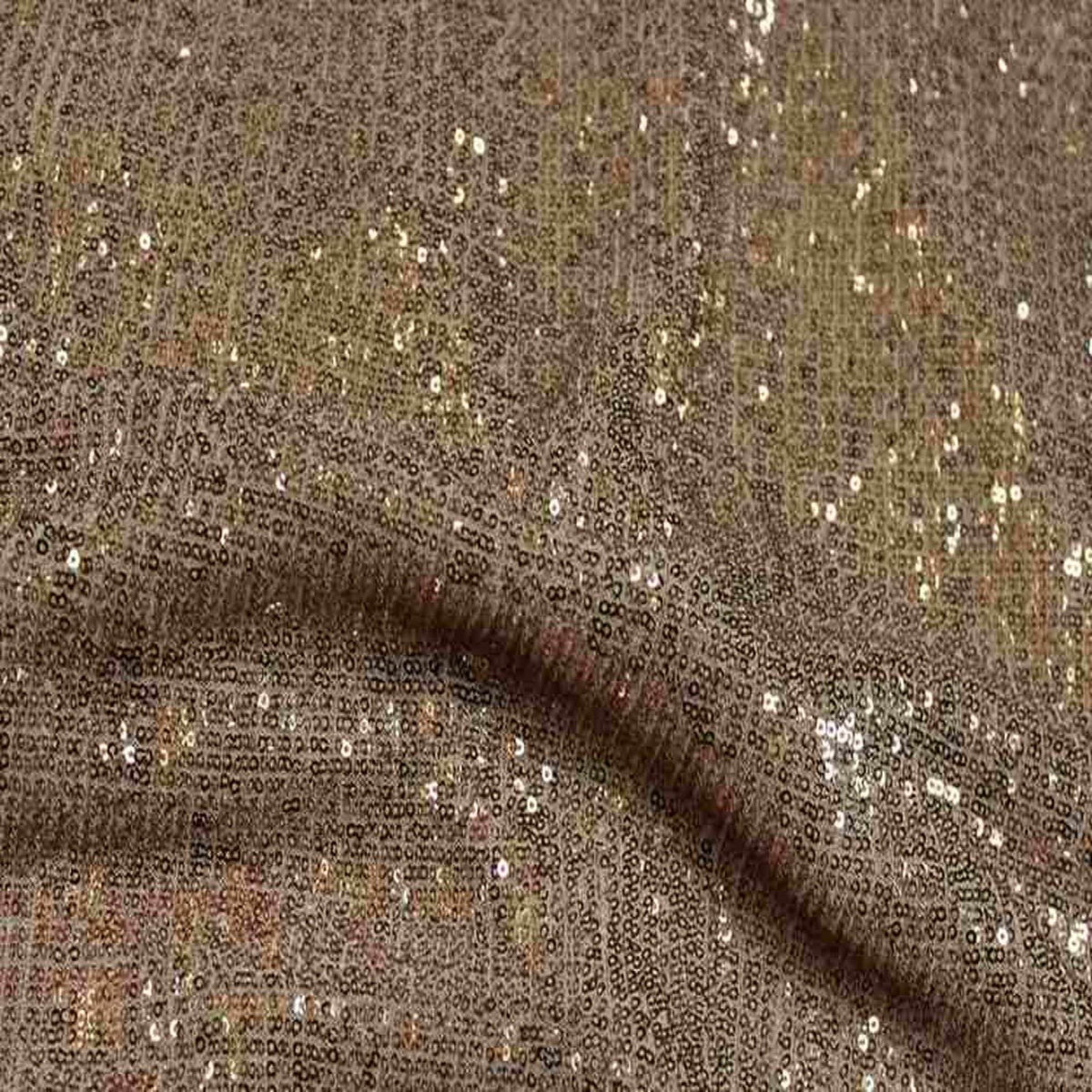 Blush COCKTAIL Sequin Fabric on Mesh Material Fabric by the Yard - 52 Inch Wide Fabrics Star