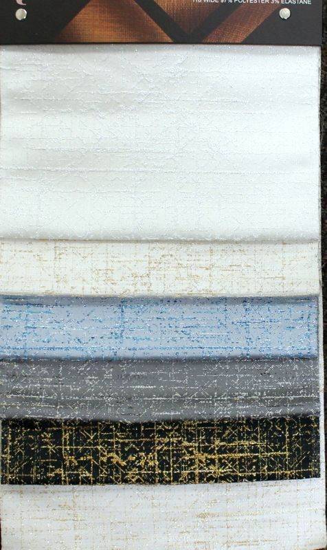 Mumbai Sparkling Jacquard Fabric with Glitzy Yarn, 118 Inch. in Width, | Home Decor Fabrics Star