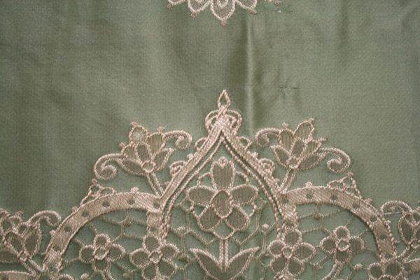 green LAURIER Fabric. 58 Inch in Width Fabric by the Yard - 58 Inch Wide Fabrics Star