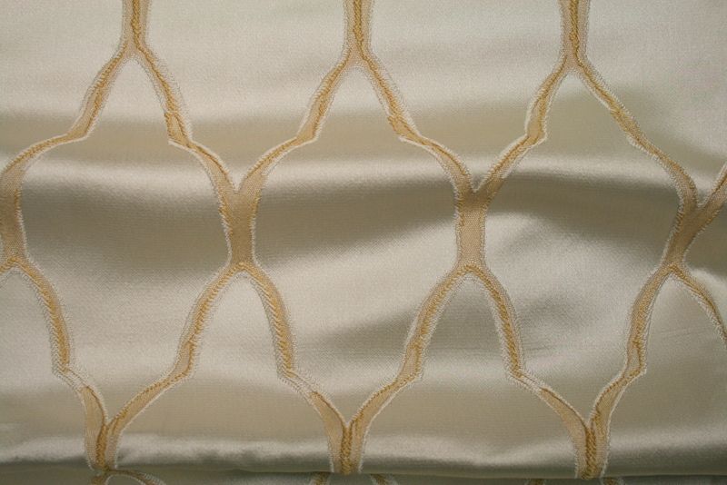 gold LOUVAIN Jacquard Fabric by the Yard - 58 Inch Wide Fabrics Star