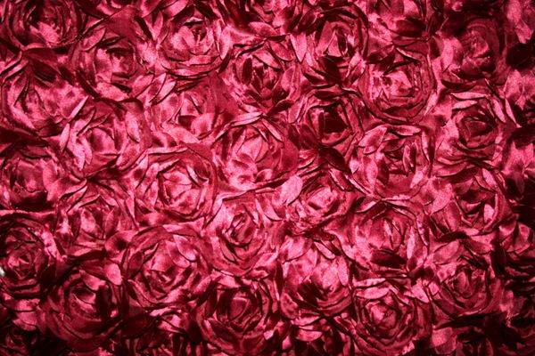 burgundy LOVEABLE Embroidered Taffeta Fabric by the Yard - 54 Inch Wide Fabrics Star