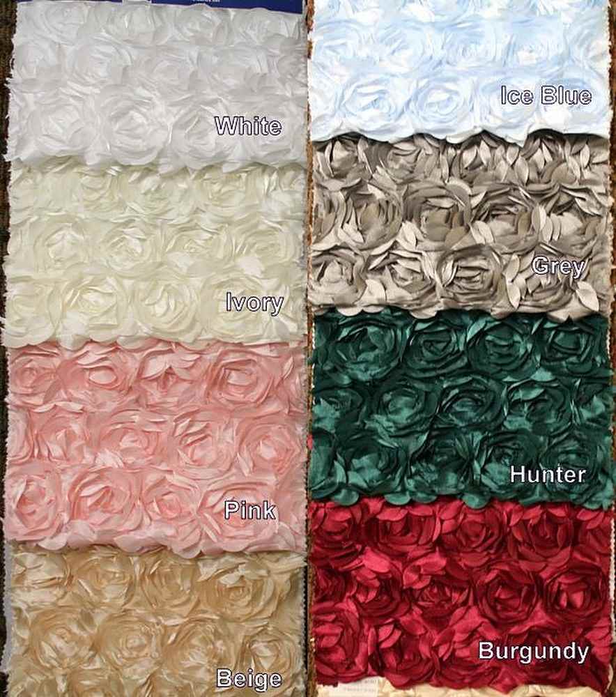 gray LOVEABLE Embroidered Taffeta Fabric by the Yard - 54 Inch Wide Fabrics Star