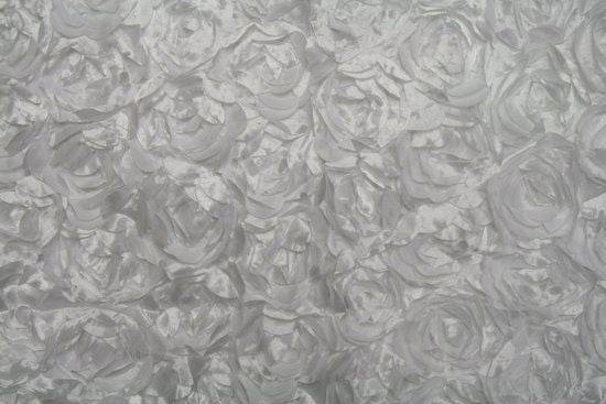 white-1 LOVEABLE Embroidered Taffeta Fabric by the Yard - 54 Inch Wide Fabrics Star