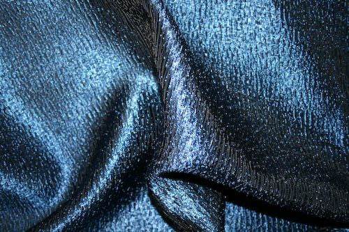 LUXURY Crushed Fabric, 110 Inch. in Width Navy Fabrics Star