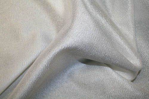 LUXURY Crushed Fabric, 110 Inch. in Width White Fabrics Star
