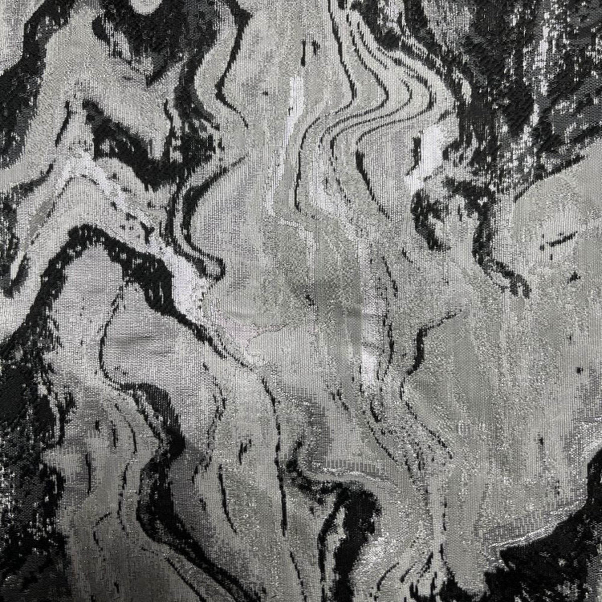 MILANO Jacquard Print Metallic Marbleized Fabric, 118 Inch in Width, | Home Decor Onyx Fabrics Star