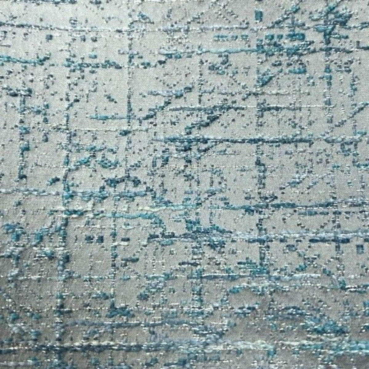 Mumbai Sparkling Jacquard Fabric with Glitzy Yarn, 118 Inch. in Width, | Home Decor Blue Fabrics Star
