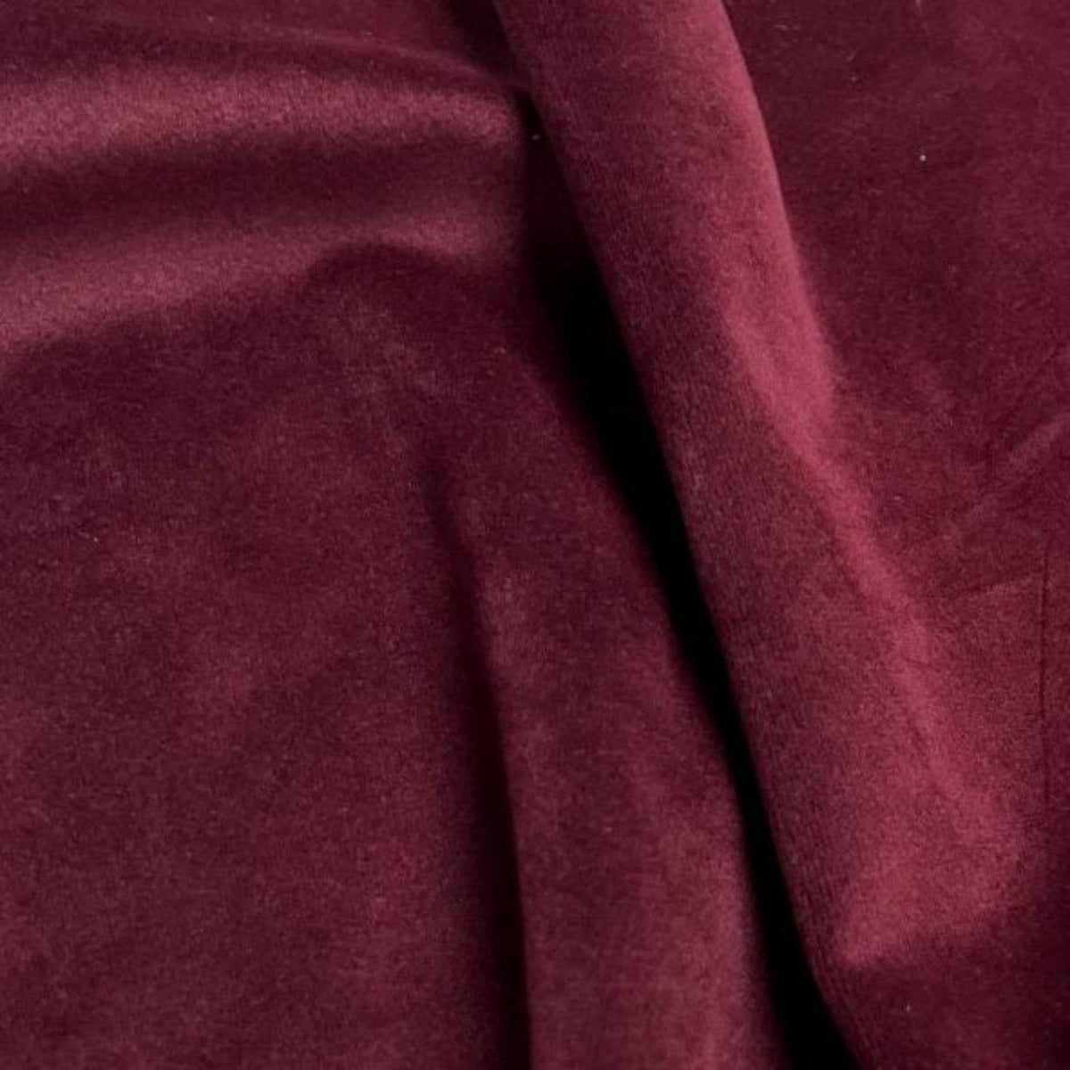 Maroon Soft Velvet Fabric by the Yard - 118 Inch Wide Fabrics Star