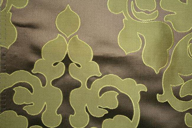 avocado REBA Jacquard Fabric by the Yard - 55 Inch Wide Fabrics Star