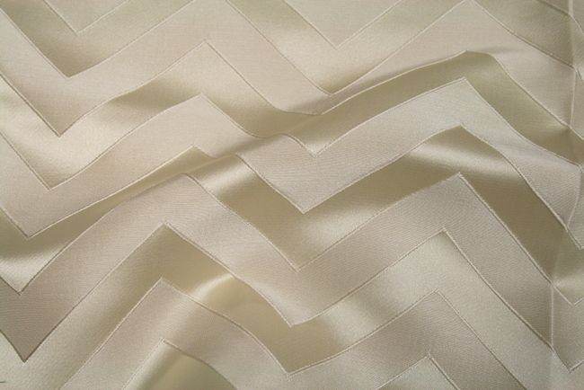 RELLA Jacquard Fabric, 58 Inch. in Width, | Home Décor Ivory Fabrics Star