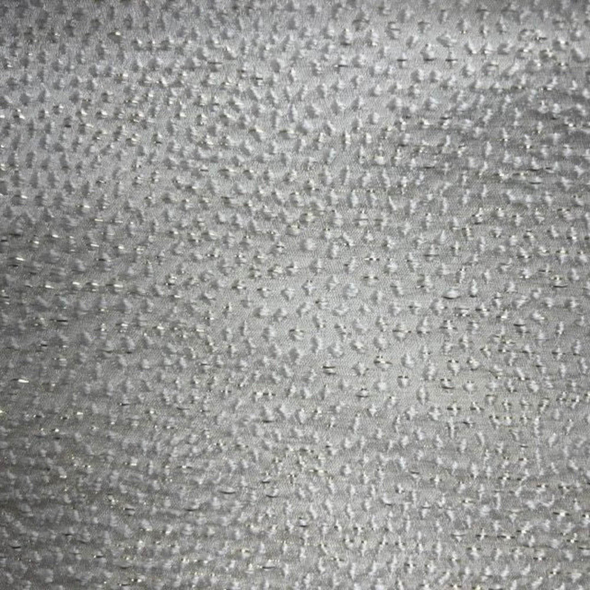 Ivory Sparkle Metallic Jacquard Fabric by the Yard - 115 Inch Wide Fabrics Star