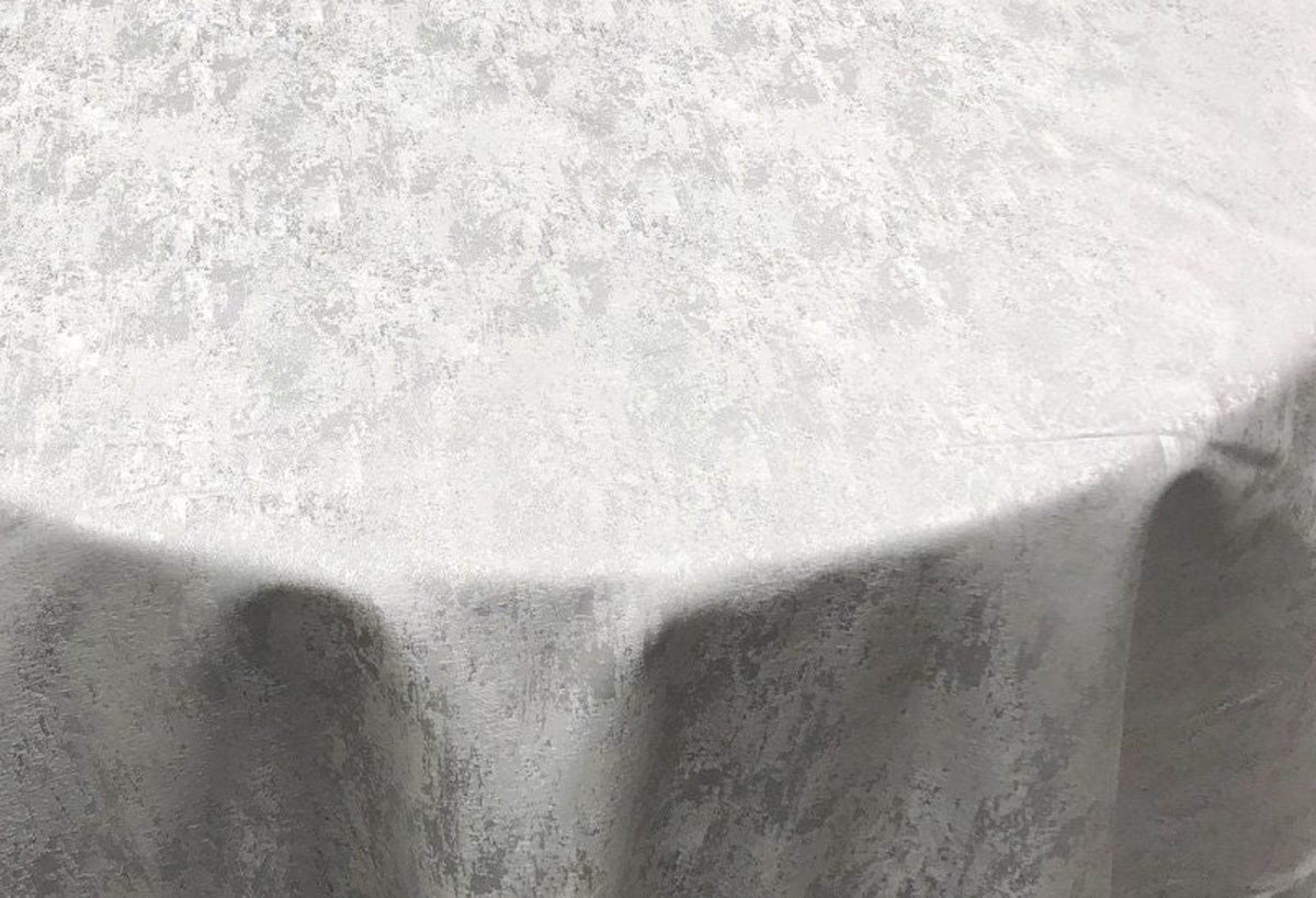 Stardust Metallic Jacquard Fabric, 58 Inch. in Width, | Home Decor White Silver Fabrics Star
