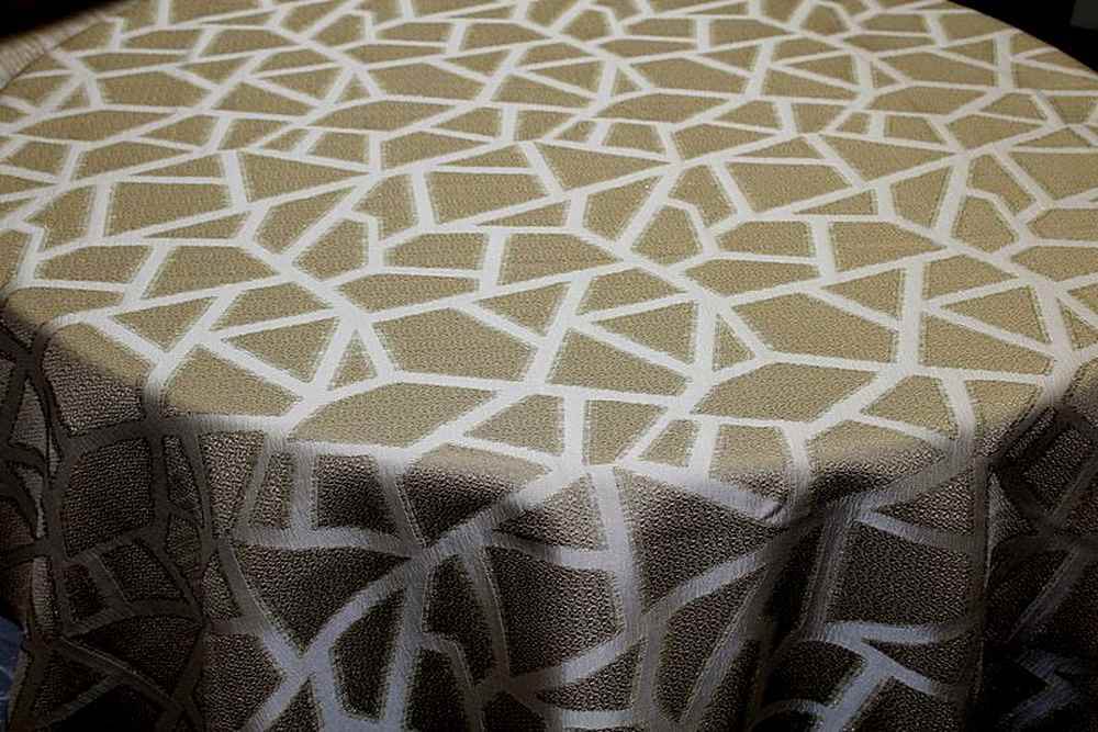 Triangle Metallic Jacquard Fabric, 58 Inch. in Width, | Home Decor Fabrics Star