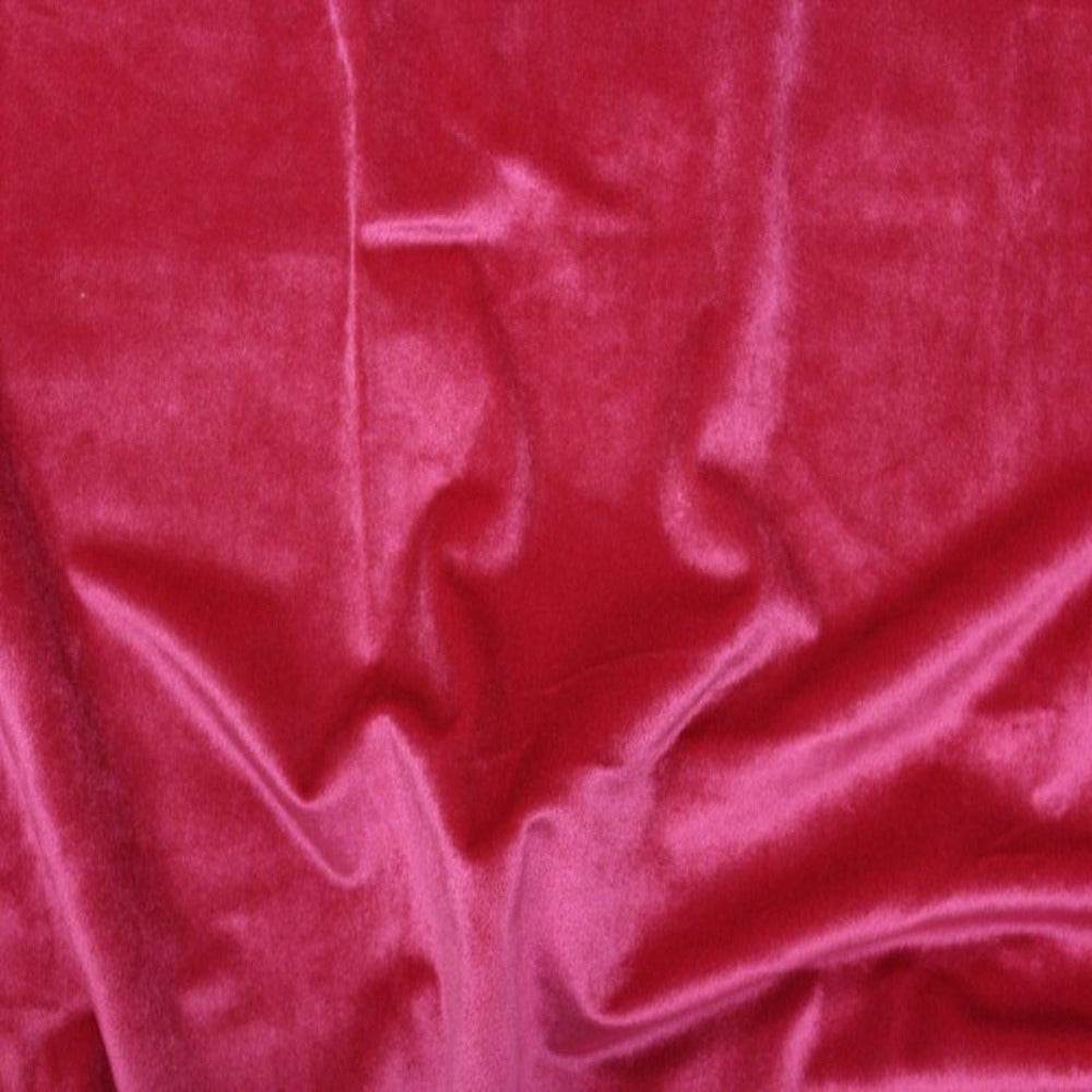 Shiny Velvet Fabric, 72 Inch. in Width, Ideal Material for Home Décor Fucshia Fabrics Star