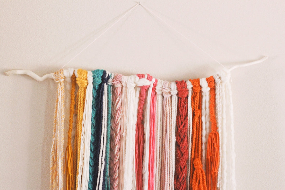 orange and pink yarnds