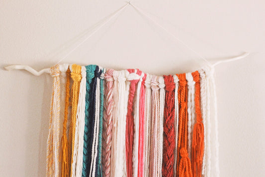 orange and pink yarnds