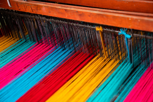 assorted-color textiles