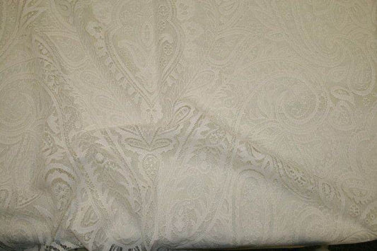 19TH CENTURY Lace Fabric, 58 Inch. in Width White Fabrics Star