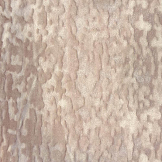 Blush Abstract Crushed Velvet Fabric by the Yard - 118 Inch Wide Fabrics Star