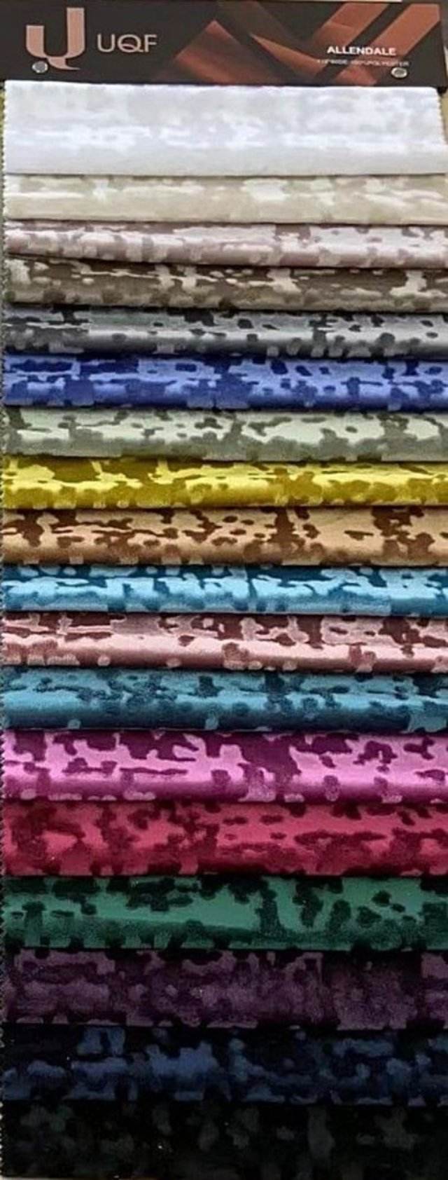 Natural Abstract Crushed Velvet Fabric by the Yard - 118 Inch Wide Fabrics Star