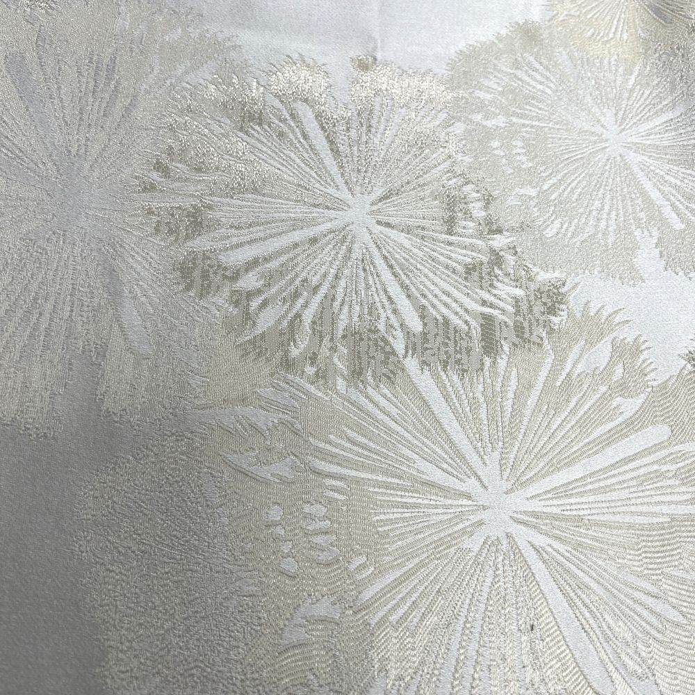 Off White Allium Jacquard Fabric by the Yard - 115 Inch Wide Fabrics Star