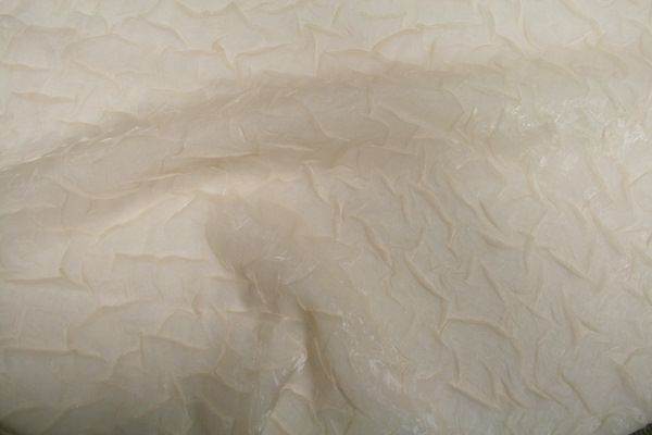 BRILLIANT Crushed Fabric, 48 Inch. in Width Ivory Fabrics Star