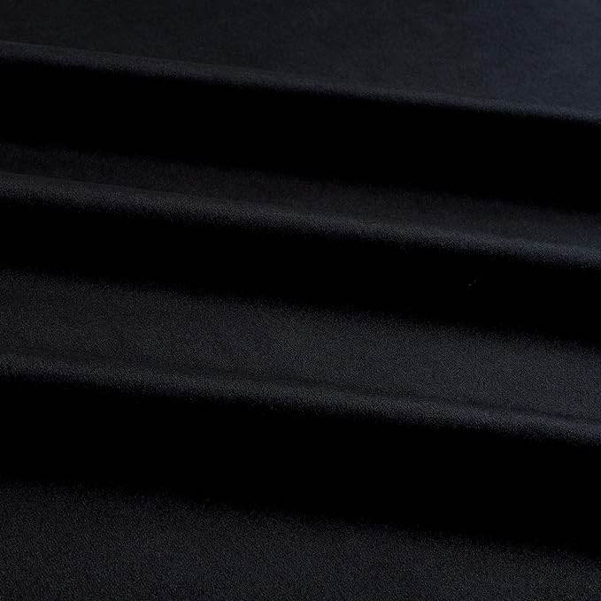 Shiny Velvet Fabric, 72 Inch. in Width, Ideal Material for Home Décor Black Fabrics Star