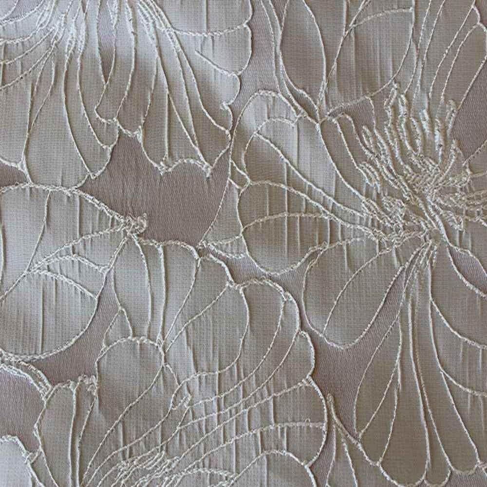 Cambridge Floral Jacquard Fabric, 55 Inch in width, | Home Decor Silver Fabrics Star