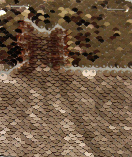 CARNIVAL Color Changing Sensory Wall Reversible Sequin Fabric, 52 Inch. in Width Blush Blush Fabrics Star