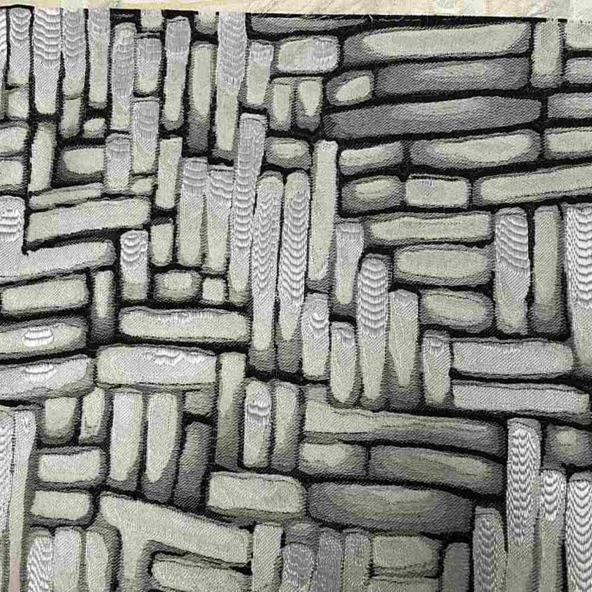 Catch Jacquard Fabric, 110 Inch. in Width, | Home Decor Ebony Fabrics Star