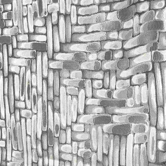 Catch Jacquard Fabric, 110 Inch. in Width, | Home Decor Silver Fabrics Star