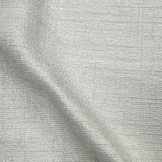 White CHRISMA Jacquard Fabric by the Yard - 115 Inch Wide Fabrics Star