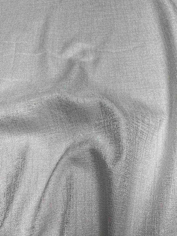 White CHRISMA Jacquard Fabric by the Yard - 115 Inch Wide Fabrics Star