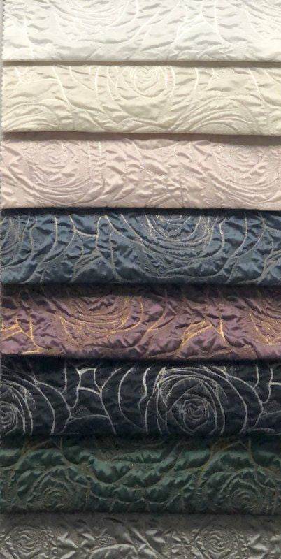 BARNES Jacquard Quilted Look Fabric, 60 Inch. in Width Fabrics Star