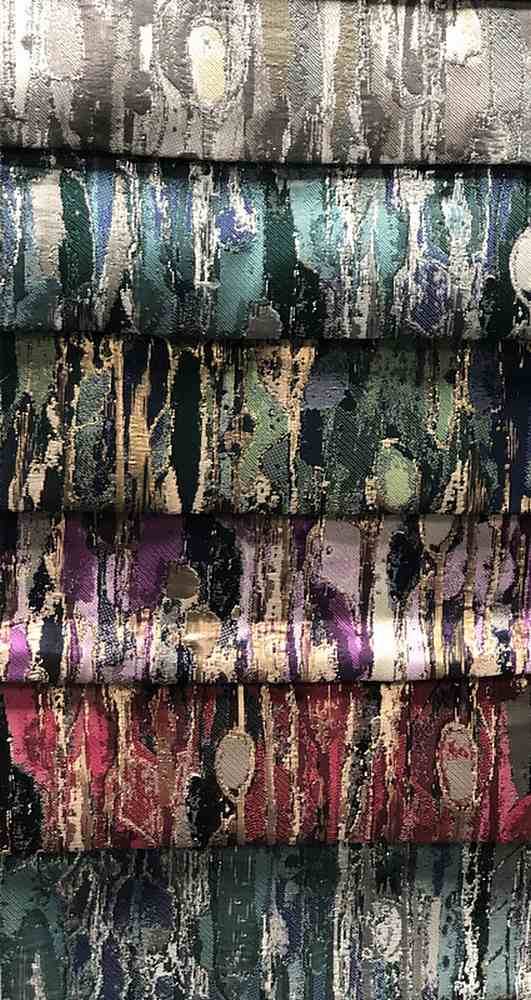 LYNN Jacquard Print Metallic Fabric, 118 Inch in Width, | Home Decor Fabrics Star