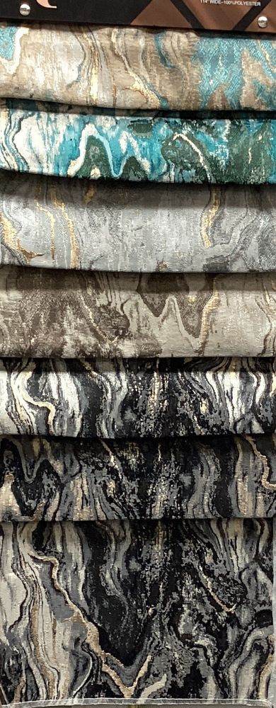 MILANO Jacquard Print Metallic Marbleized Fabric, 118 Inch in Width, | Home Decor Fabrics Star