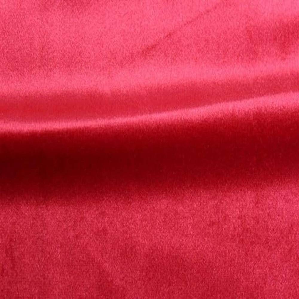 Shiny Velvet Fabric, 72 Inch. in Width, Ideal Material for Home Décor Cherry Red Fabrics Star