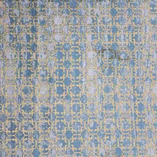 Denver Jacquard Fabric, 55 Inch in width, | Home Decor Cold Blue Fabrics Star