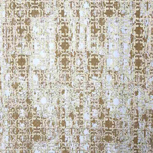 Denver Jacquard Fabric, 55 Inch in width, | Home Decor Gold Beige Fabrics Star