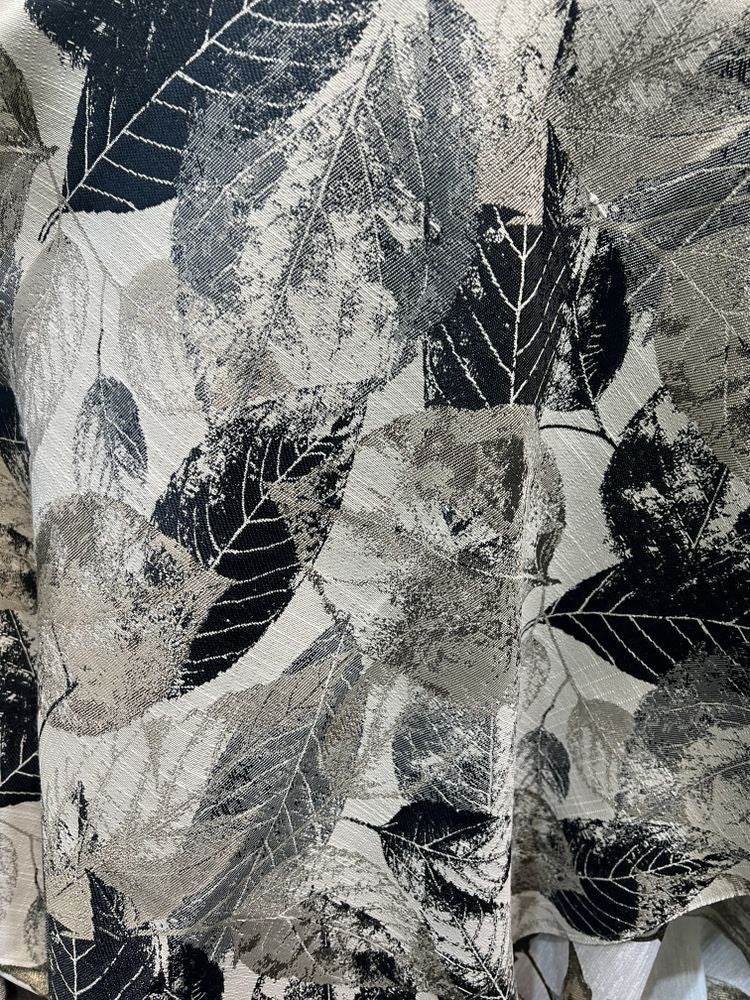 FALLEN LEAVES Jacquard Leave Print Tapestry Fabric, 118 Inch in Width, | Home Decor Fabrics Star