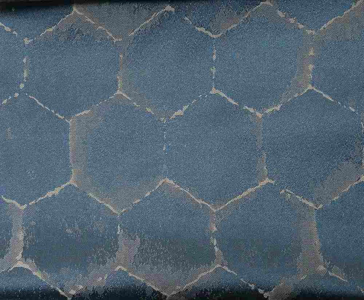 Frontier Jacquard Fabric, 55 Inch. in Width, | Home Decor Copan Blue Fabrics Star
