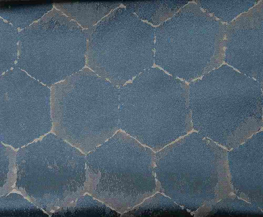 Frontier Jacquard Fabric, 55 Inch. in Width, | Home Decor Copan Blue Fabrics Star