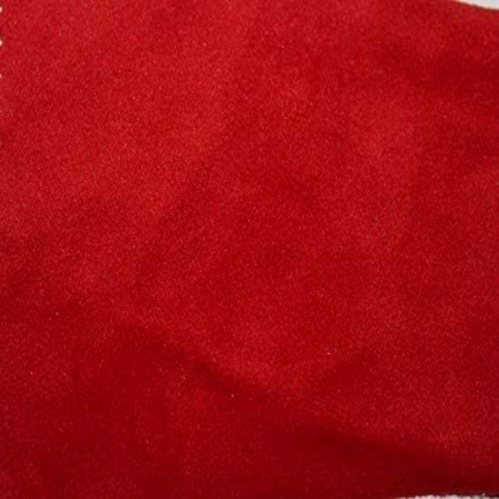 Shiny Velvet Fabric, 72 Inch. in Width, Ideal Material for Home Décor Fire Red Fabrics Star
