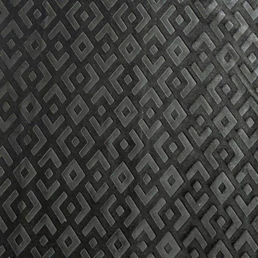 Gate Brocade Velvet Fabric, 72 Inch in Width Ideal Embossed Material for Home Decor Black Fabrics Star