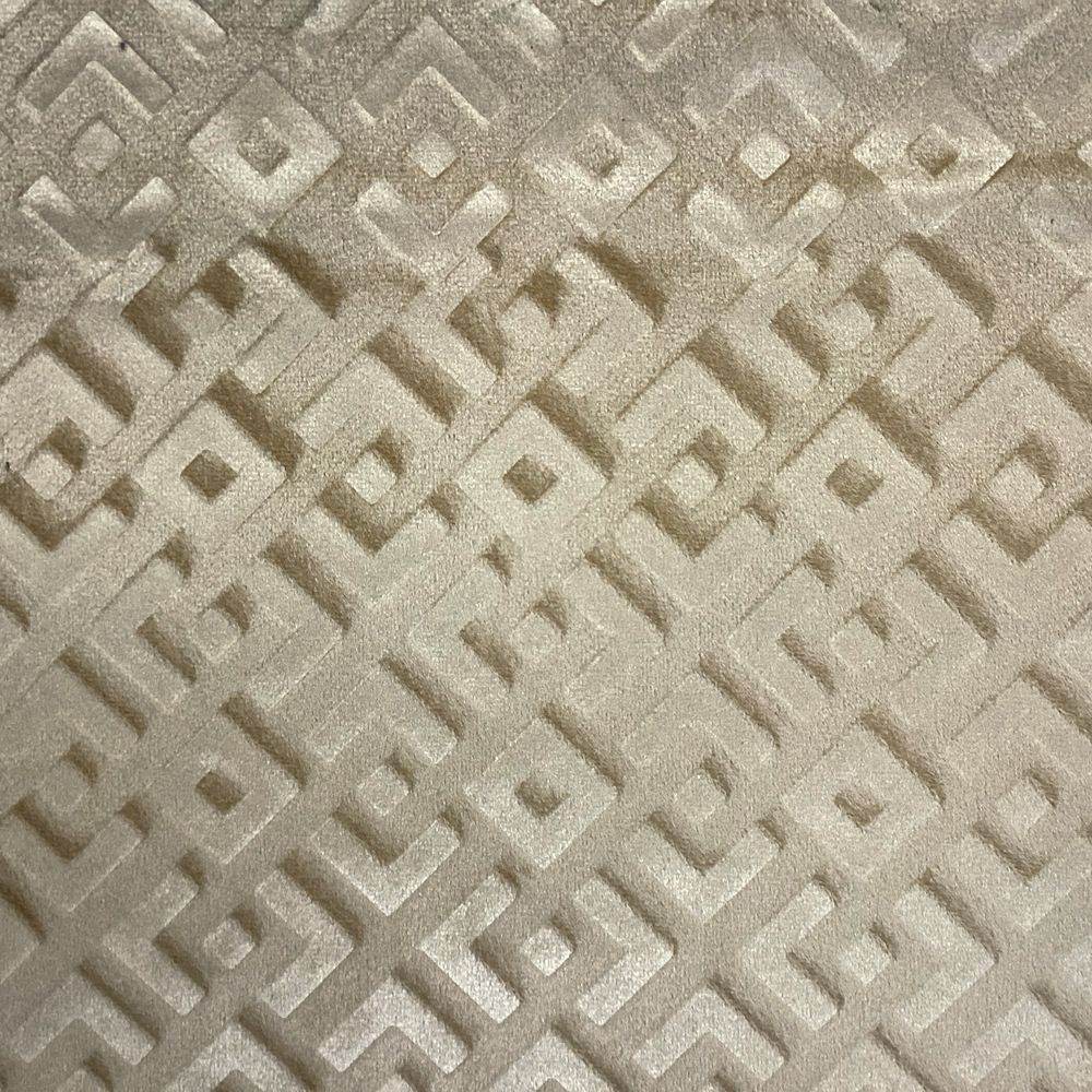 Gate Brocade Velvet Fabric, 72 Inch in Width Ideal Embossed Material for Home Decor Gold Fabrics Star