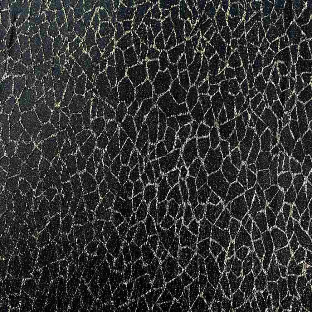 Gravel Metallic Jacquard Embroidery Fabric, 58" in width, | Home Decor Midnight Fabrics Star