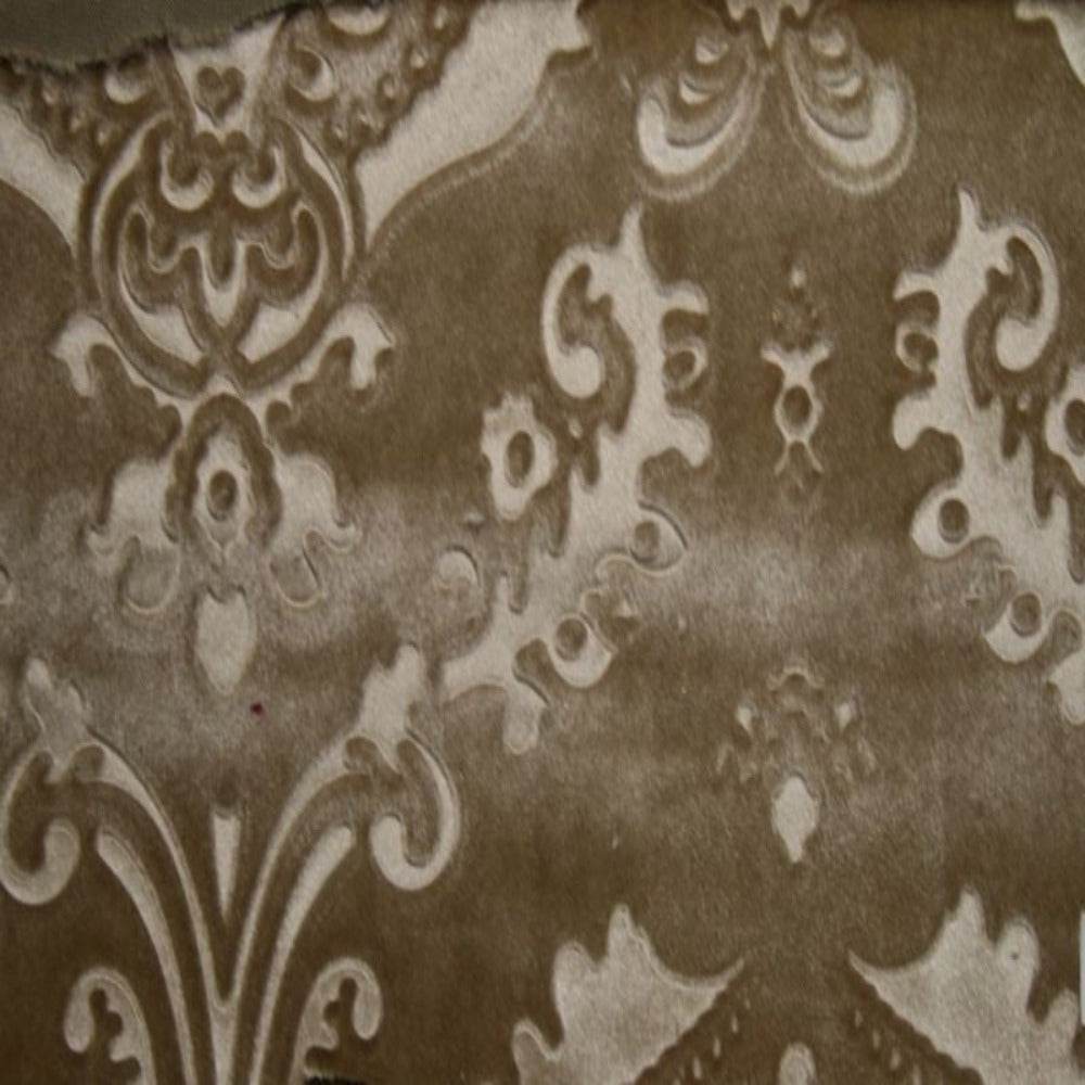 Cafe Brocade Damask Velvet Fabric by the Yard - 58 Inch Wide Fabrics Star