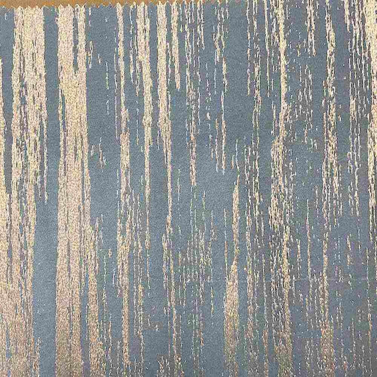 Inline Metallic Jacquard Fabric - 114 Inch. in Width, | Home Decor Blue Fabrics Star