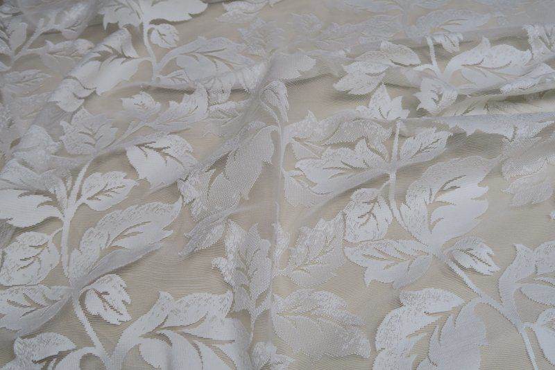 IRVINE Lace Fabric, 55 Inch. in Width Ivory Fabrics Star